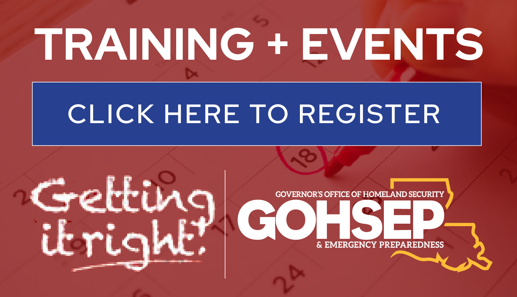 Training + Events - Click Here to Register